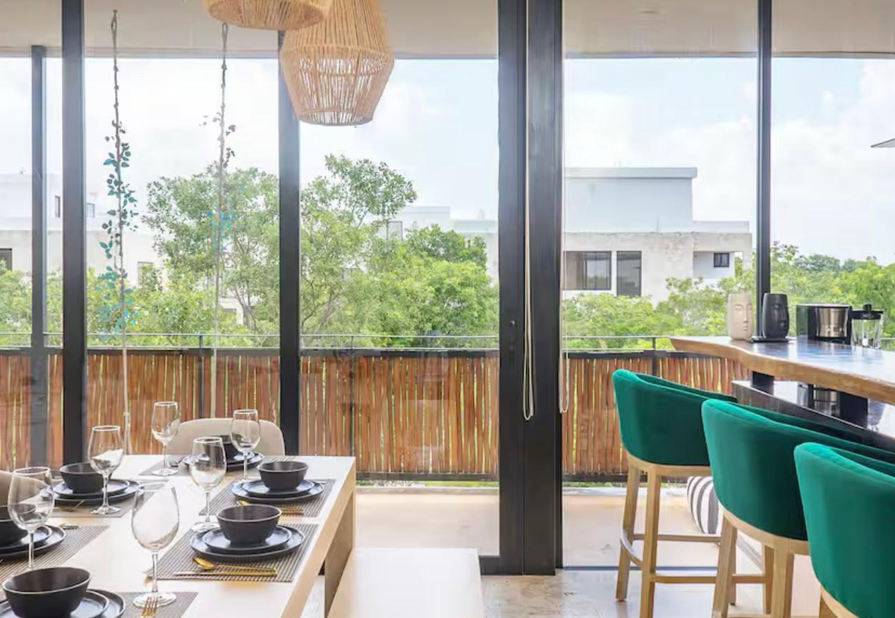 PENTHOUSE 2 RECÁMARAS EN ALDEA ZAMA CON ROOFTOP PRIVADO EN RENTA LARGO PLAZO — foto 1